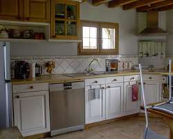 Une cuisine tout équipée