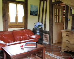 Un salon détente au rez-de-chaussée